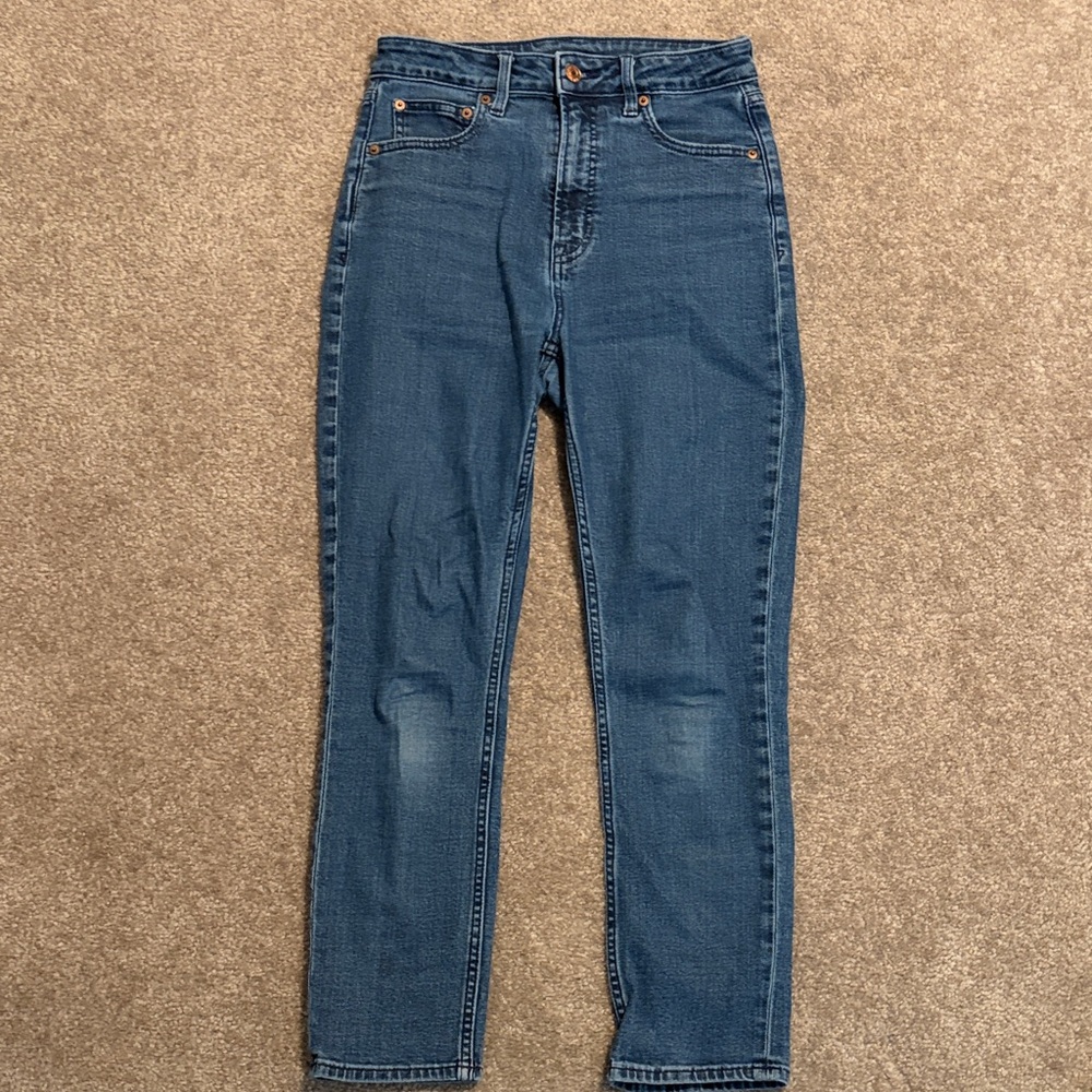 GAP Women's Deep Blue Skinny Jeans